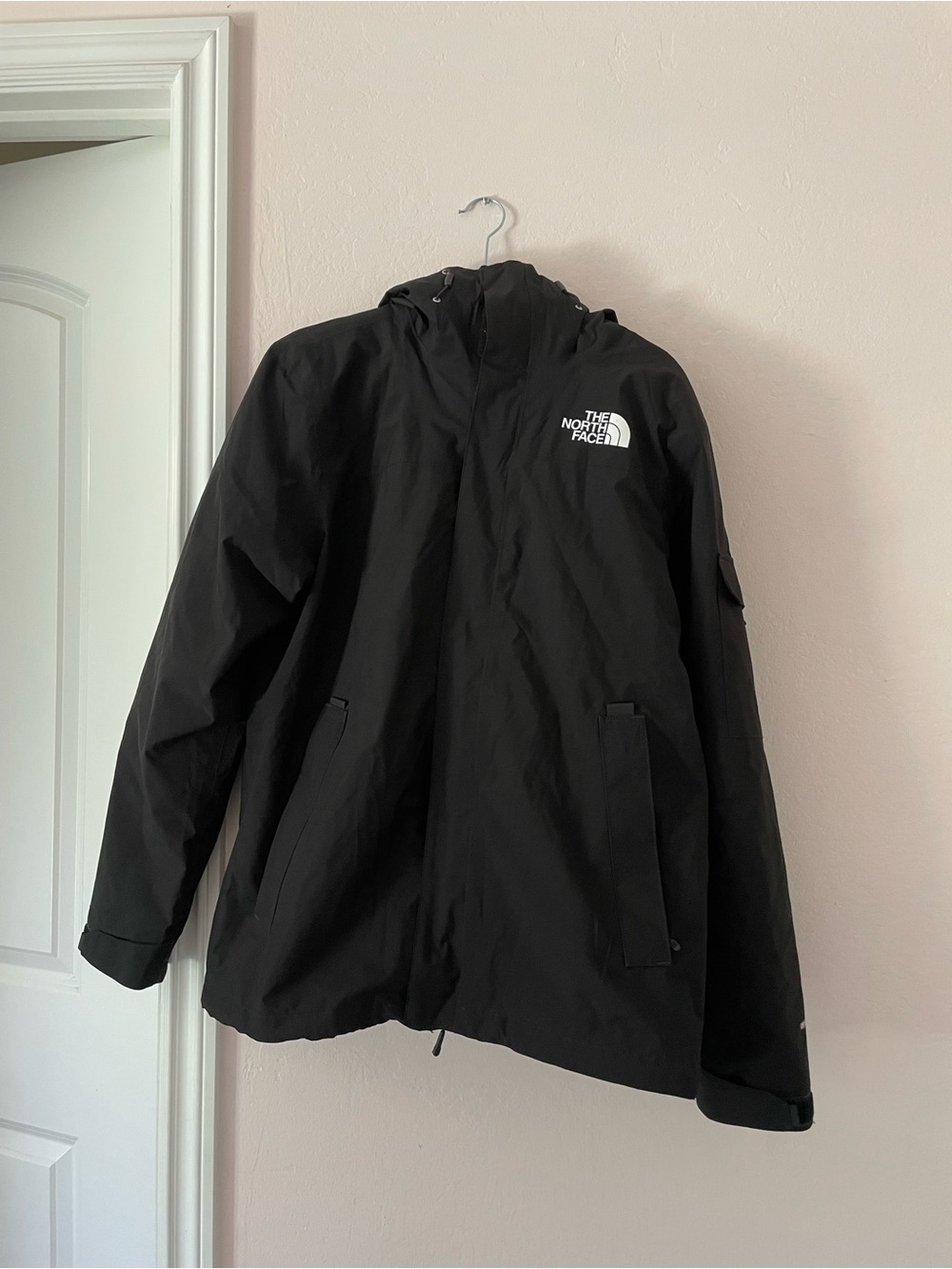 The North Face Black Hooded and Lined Jacket
